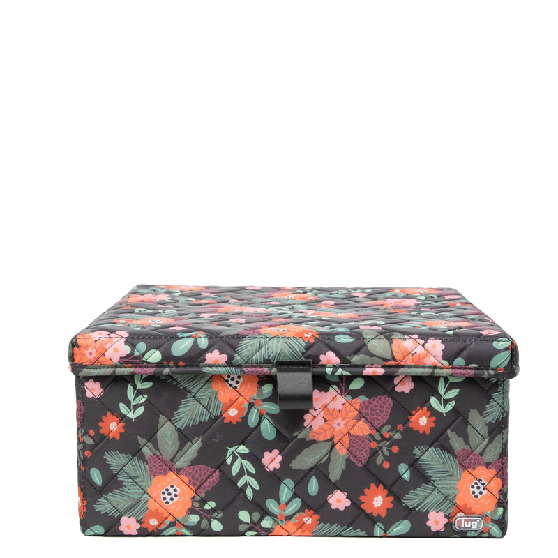 LUG - Tuckaway - Storage Bin with Lid & Dividers - Woodland Floral