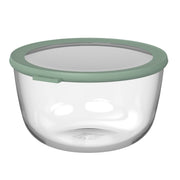 MEPAL - CIRQULA 3.0-litre glass food storage jar, Nordic Sage