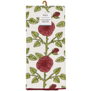 Danica Studio - Rose Briar Block Print Dishtowel