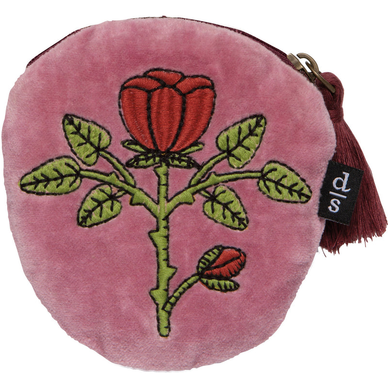Danica Studio - Rose Briar Embroidered Coin Purse