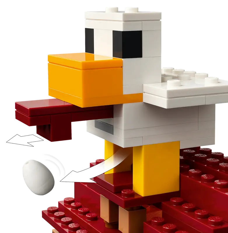 LEGO - 21273 - MINECRAFT - L'attaque du village du ballon fantôme - 555 pièces