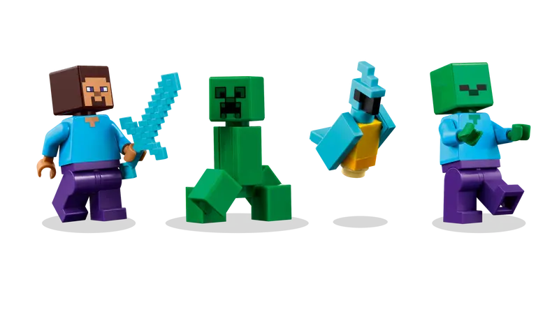 LEGO - 21275 - MINECRAFT - The TNT Jungle House - 287pcs