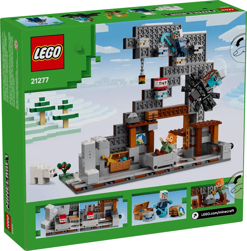 LEGO - 21277 - MINECRAFT - The Pickaxe Mine - 530pcs