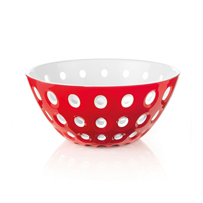 Guzzini Le Murrine Bowl in Red/White/Transparent
