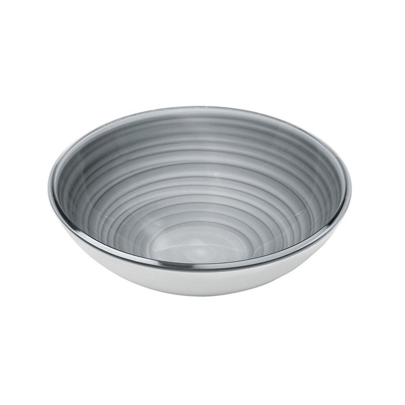Guzzini Twist Medium Bowl in Sky Grey