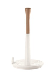 Guzzini Roll & Tear Universal Kitchen Roll Holder in milk white – view 2