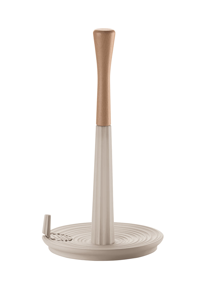 Guzzini Roll & Tear Universal Kitchen Roll Holder in milk white – view 3