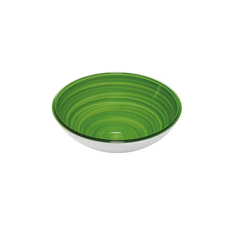 Guzzini Twist small bowl in Transparent Kiwi
