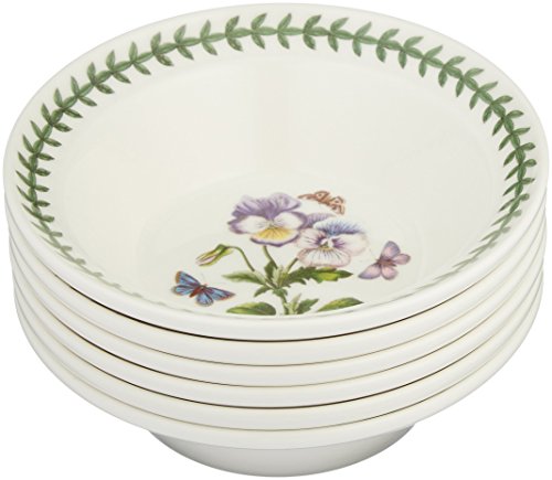 Portmeirion Botanic Garden soup and cereal bowls, set of 6