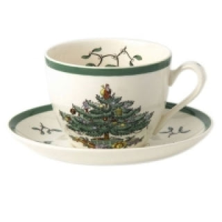 Spode Christmas Tree Tea Saucer