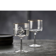 Lyngby Glas – Palermo Gold Gin & Tonic Glasses (4-Pack) – 450 mL – lifestyle view 8