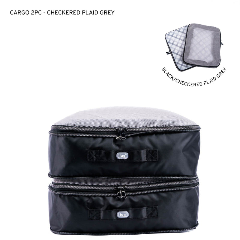 LUG - Cubes de compression moyens 2 pièces pour bagages