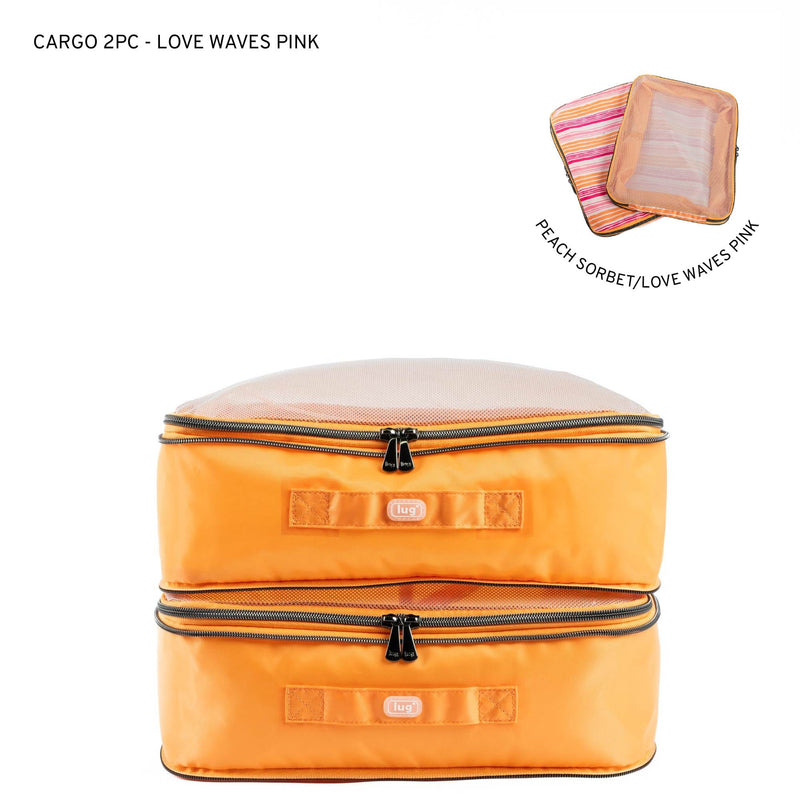 LUG - Cubes de compression moyens 2 pièces pour bagages
