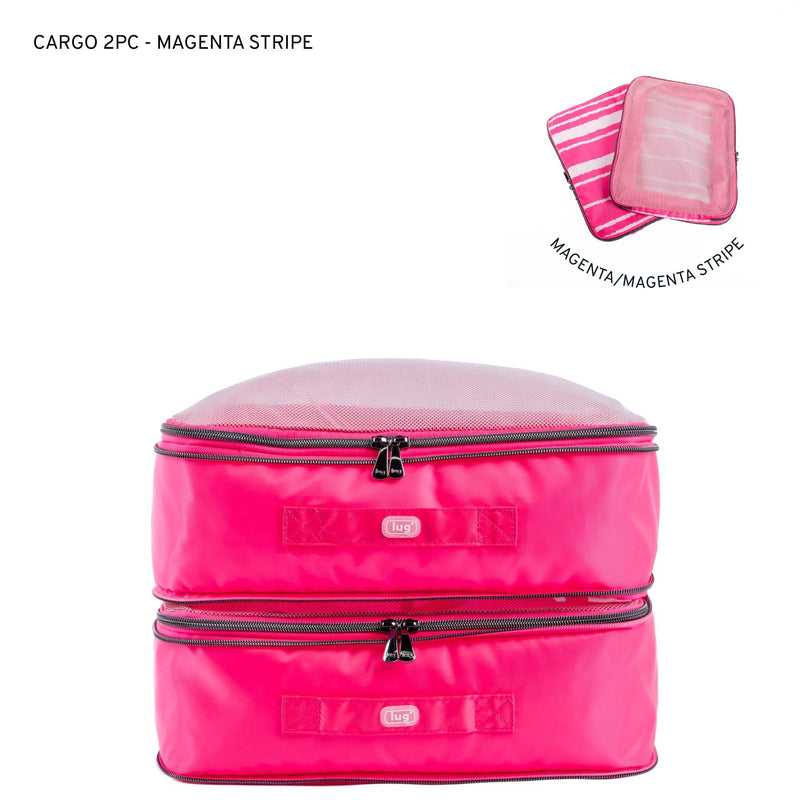 LUG - Cubes de compression moyens 2 pièces pour bagages