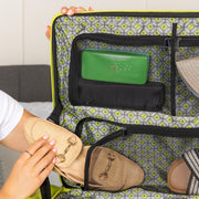LUG - Box Truck Hard Sided Wheelie Checked Bag
