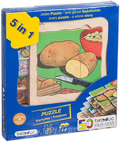 Beleduc 30-piece, 5-layer Potato layer puzzle