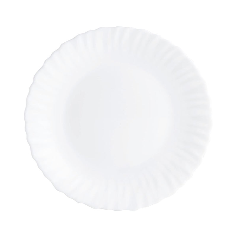 Luminarc – Feston White Dessert Plate – 19 cm – product view