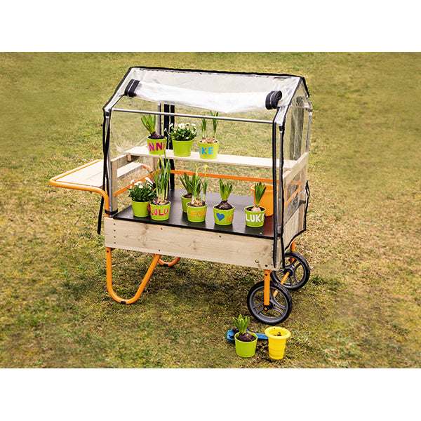 Beleduc Little Gardener mobile greenhouse for kids