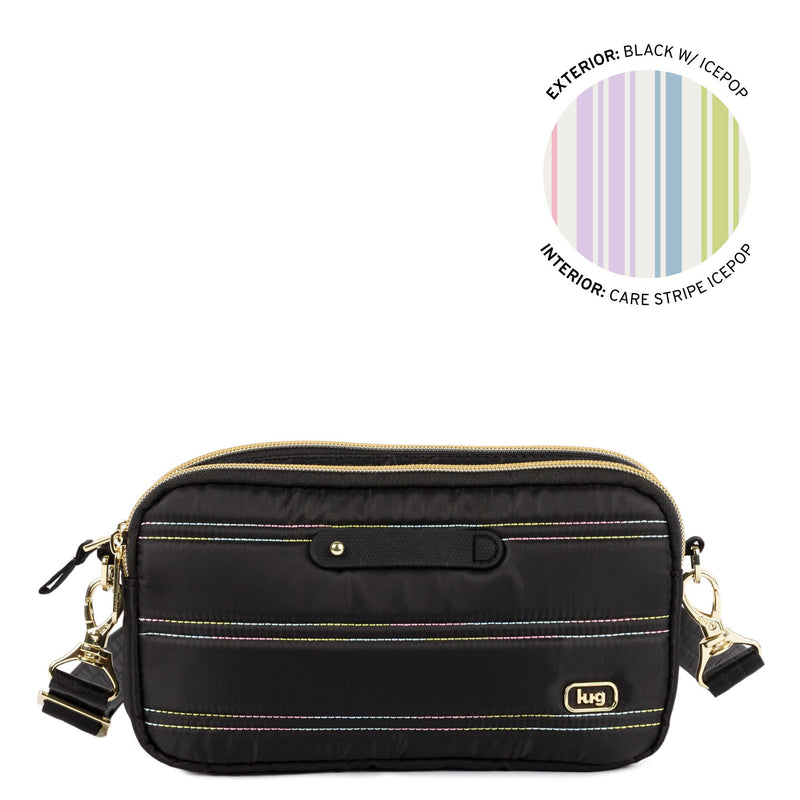 LUG - Sac bandoulière convertible Coupe XL Plus avec barre à breloques