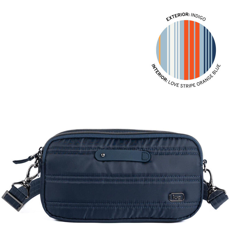 LUG - Sac bandoulière convertible Coupe XL Plus avec barre à breloques