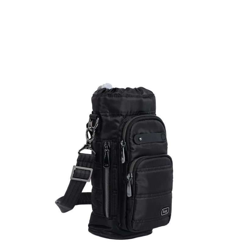 LUG - Huggie Wide Crossbody Water Bottle Holder with Charm Bar