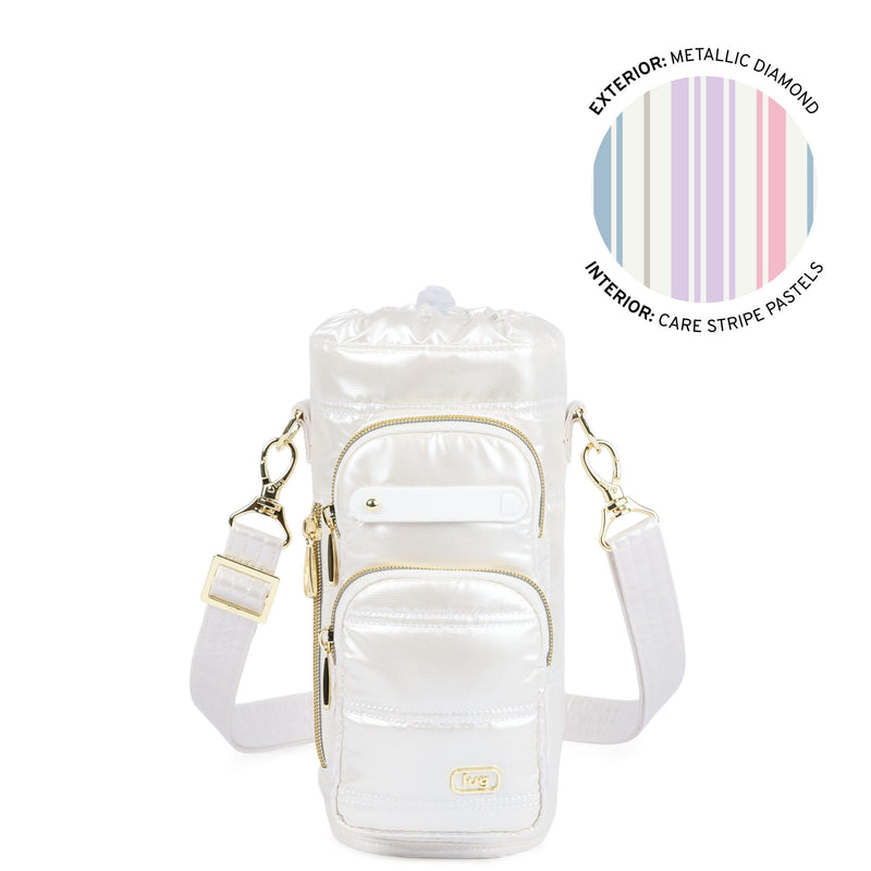 LUG - Porte-bouteille d'eau croisé Huggie Wide avec barre de breloques