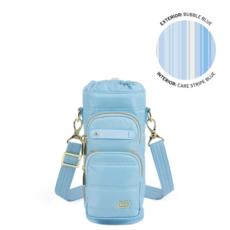 LUG - Porte-bouteille d'eau croisé Huggie Wide avec barre de breloques