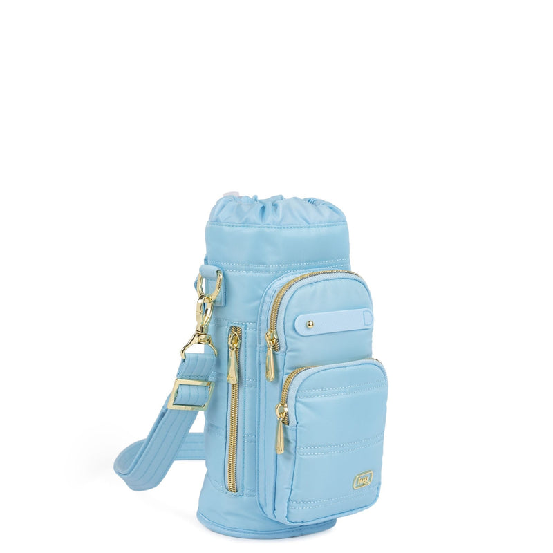 LUG - Huggie Wide Crossbody Water Bottle Holder with Charm Bar