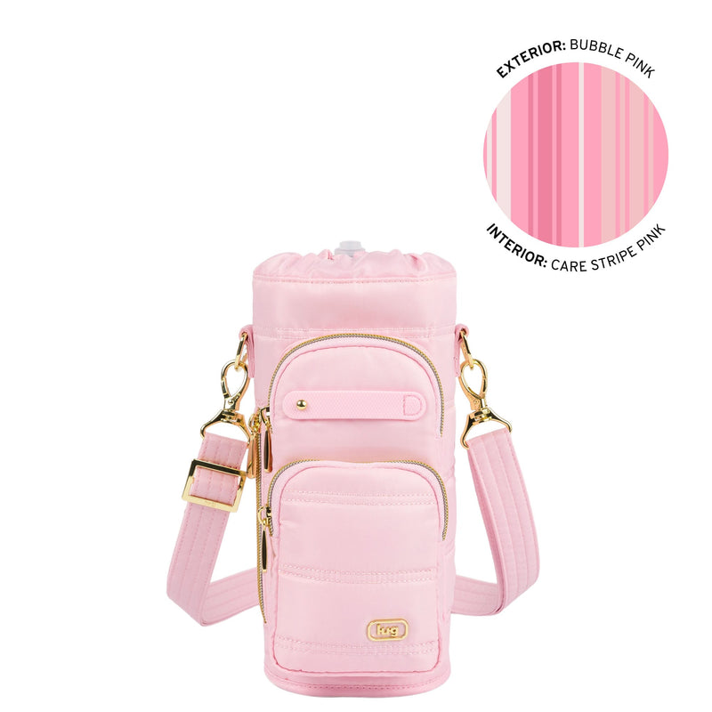 LUG - Porte-bouteille d'eau croisé Huggie Wide avec barre de breloques