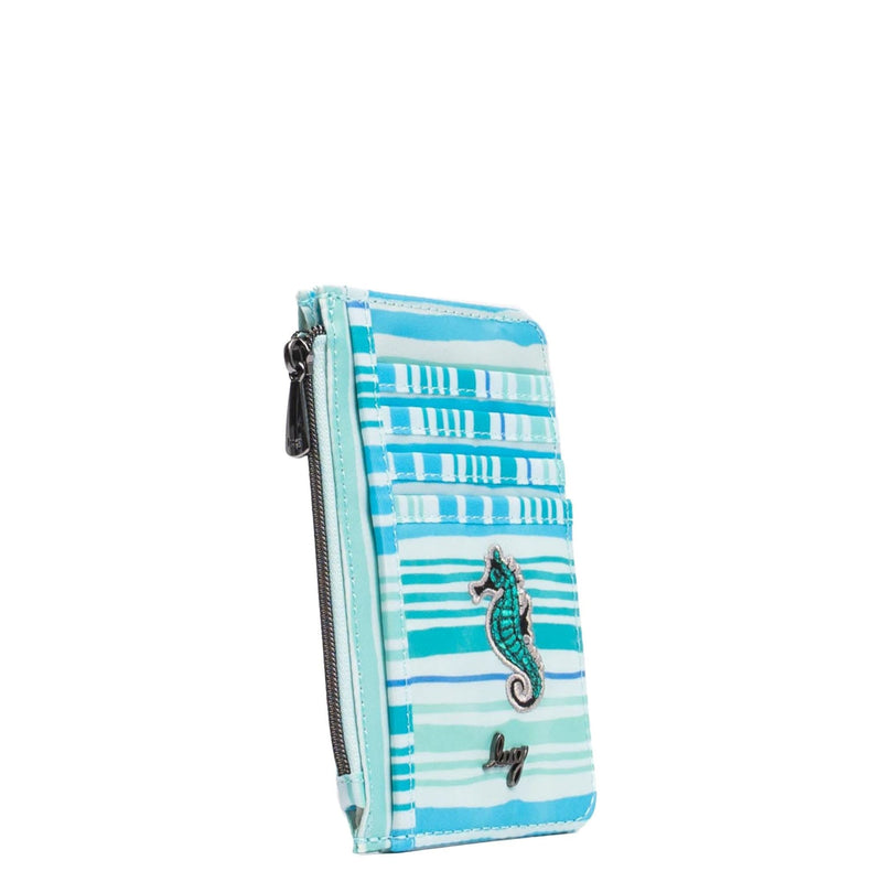 LUG - Embroidered Slide RFID Card Wallet