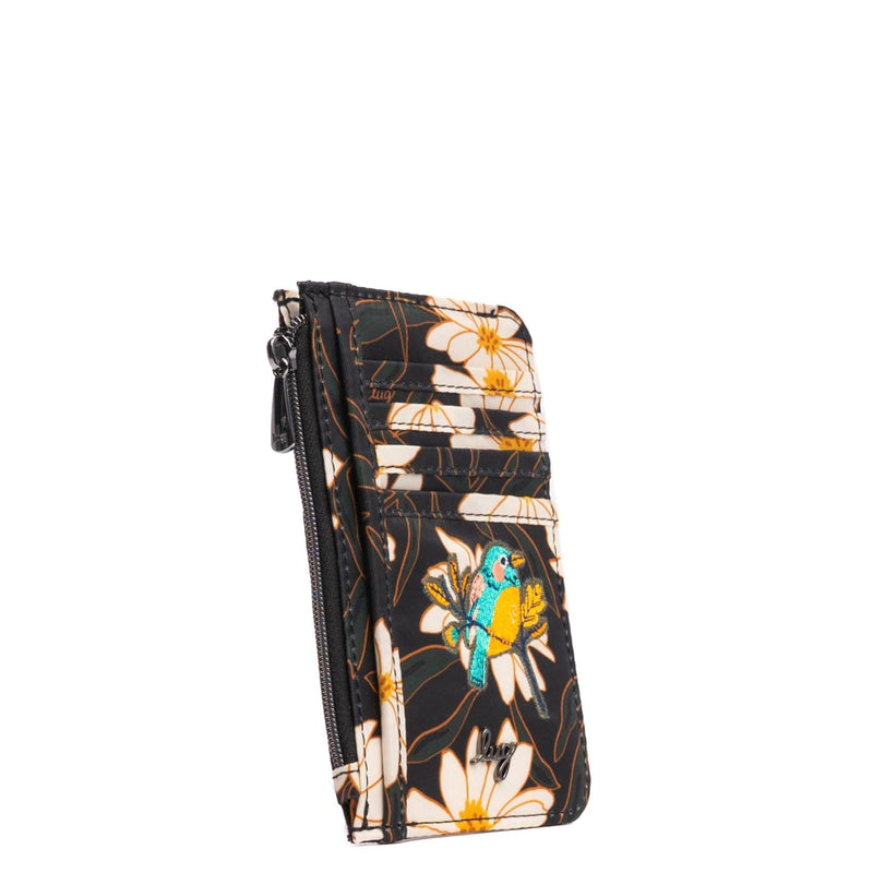 LUG - Embroidered Slide RFID Card Wallet