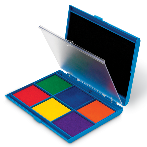 Learning Resources Jumbo 7-Color Washable Stamp Pad