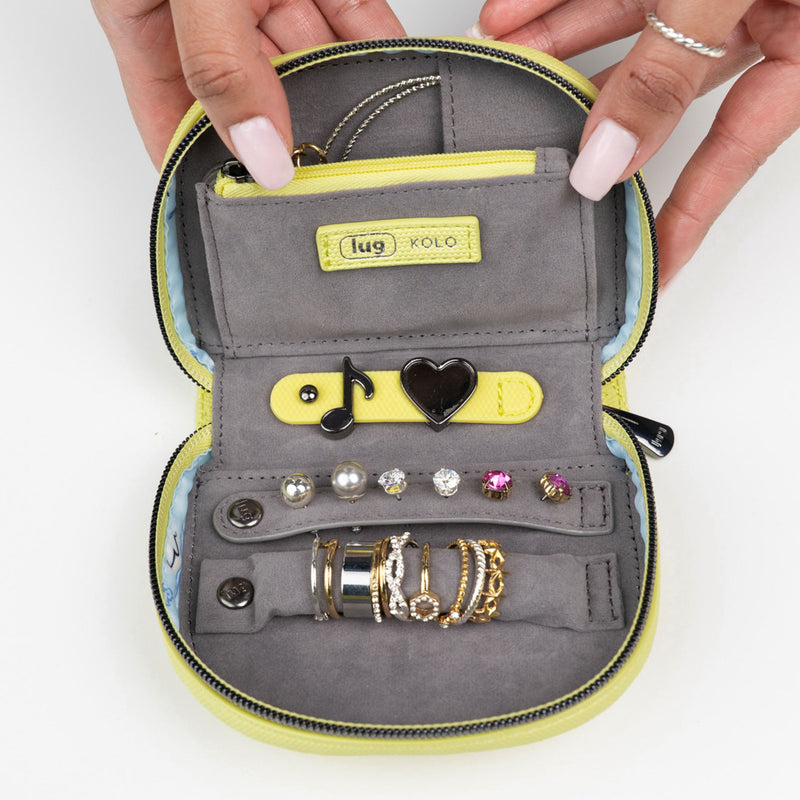 LUG - Kolo Mini Jewelry Matte Luxe VL Pouch with Charm Bar