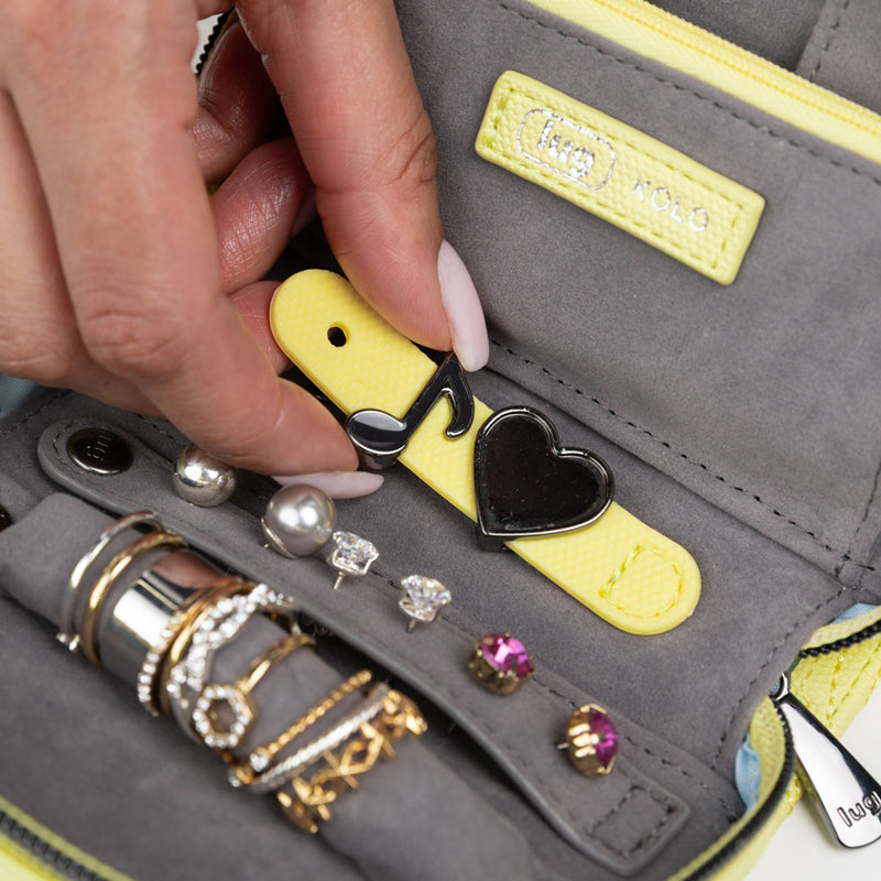 LUG - Kolo Mini Jewelry Matte Luxe VL Pouch with Charm Bar