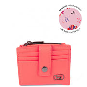 LUG - Hurdle Satin Luxe VL RFID Wallet - PINK GRAPEFRUIT