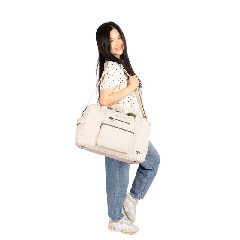 LUG - Charger Matte Luxe VL Overnight Bag with Charm Bar