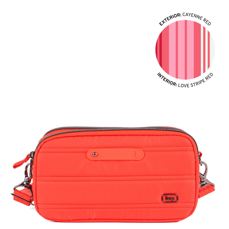 LUG - Sac bandoulière convertible Coupe XL Plus avec barre à breloques