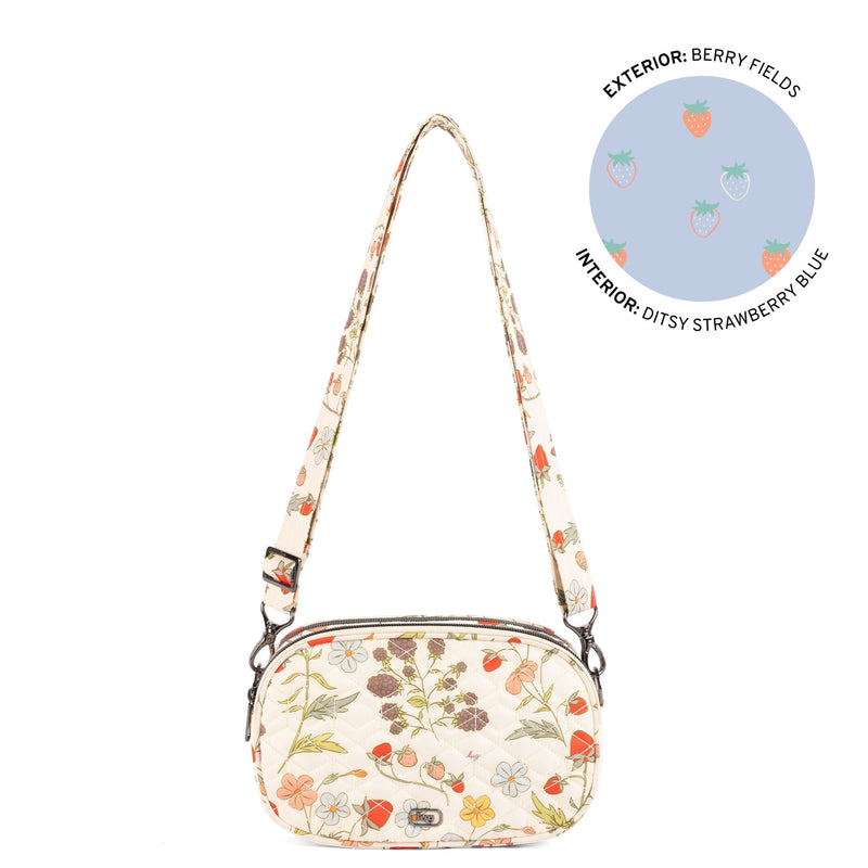 LUG - Comet Crossbody Bag - BERRY FIELDS - colour view