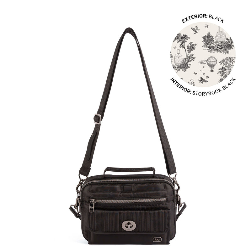 LUG - Switch SE Crossbody Bag - BLACK - colour view