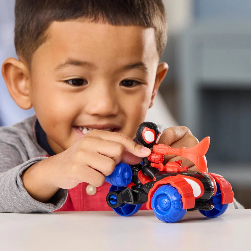 Marvel - Spidey and His Amazing Friends Miles Techno Racer Vehicle