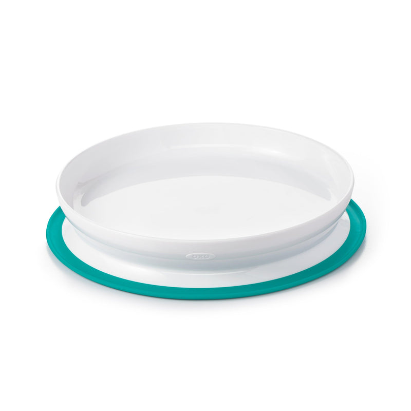OXO Tot Stick & Stay suction plate in turquoise