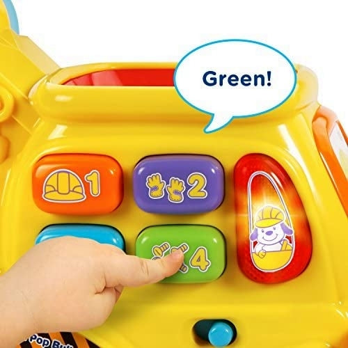 VTech - Push & Pop Bulldozer Toy