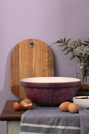 Mason Cash In the Meadow Daisy Mixing Bowl, Purple – product view