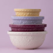 Mason Cash In the Meadow Rose Mixing Bowl, Cream – product view