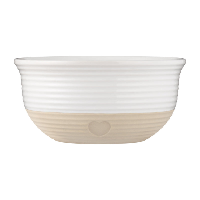 Mason Cash Rustic Charm Mixing Bowl, Cream – product view
