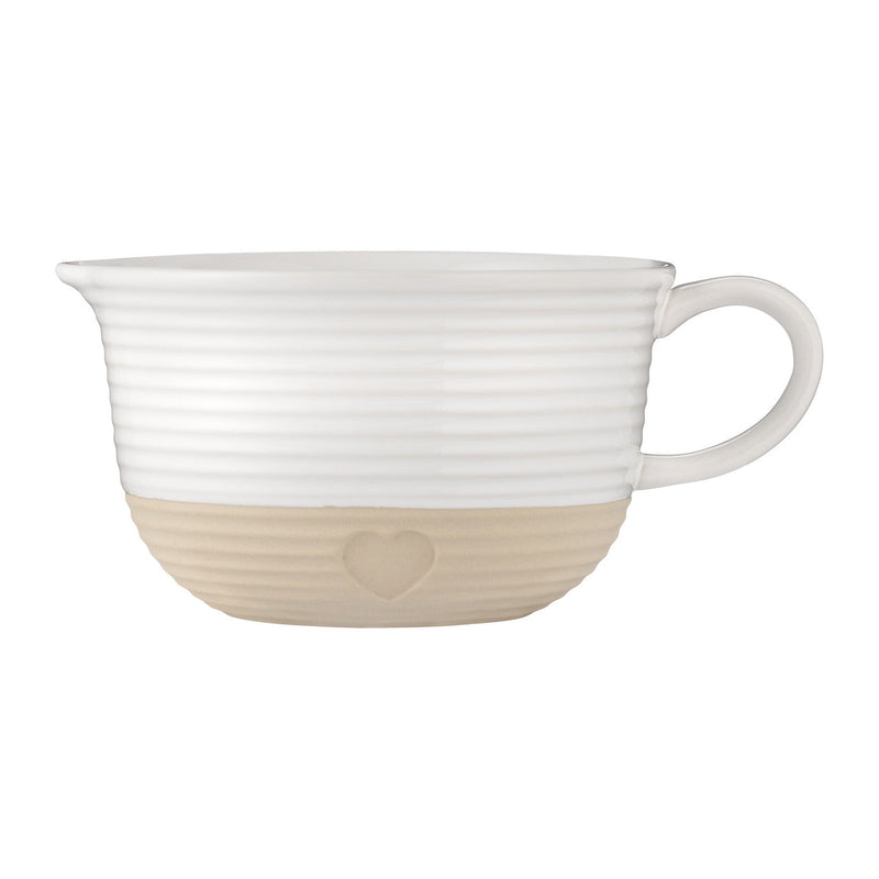 Mason Cash Rustic Charm Batter Bowl, Cream – product view