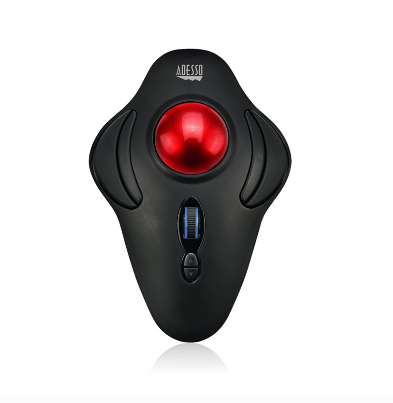 Adesso iMouse T40 black wireless ergonomic trackball mouse