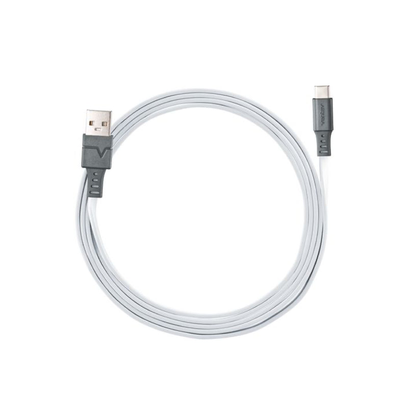 Ventev Lightning to USB-C Alloy Cable in white
