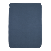 Meyco Baby Pure Knitted Baby Blanket – Indigo – additional product detail or lifestyle view