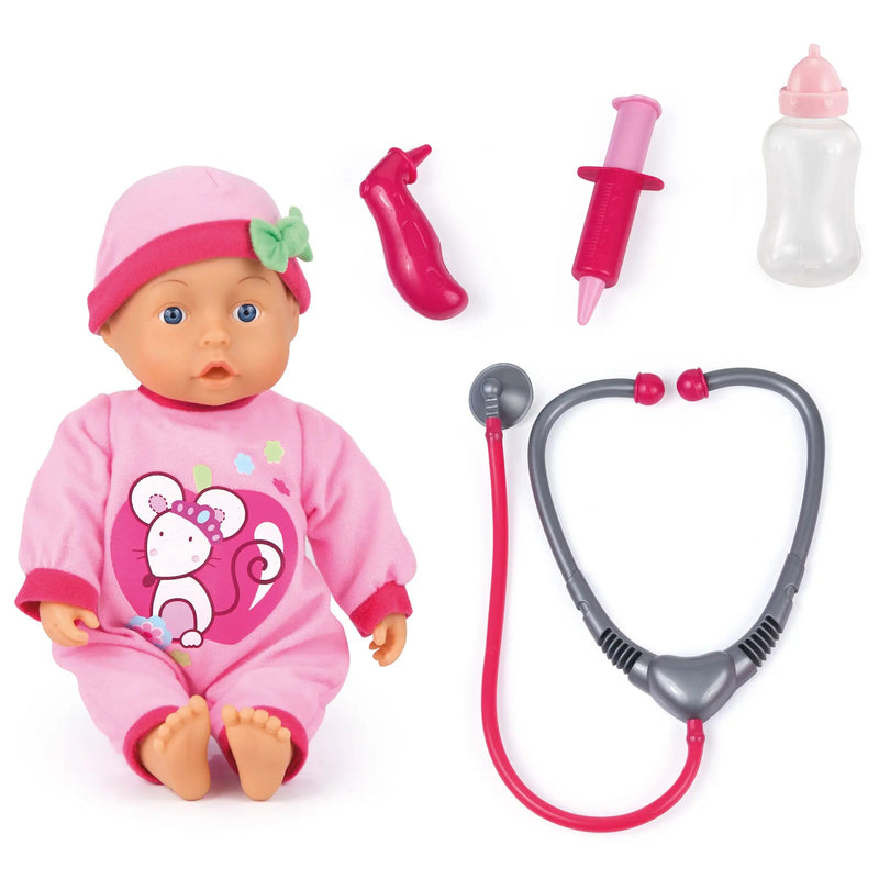 DOCTOR SET DOLL WITH 24 SOUNDS 33cm